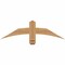 Ekena Millwork Bellingham Timber Gable Bracket, Western Red Cedar, 36"W x 10"H x 1 1/2"D x 3 1/2"F, 7/12 Pitch GBW036X10X0204BEL00SWR - alternate 1